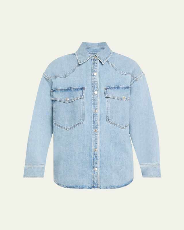 Lotta Long-Sleeve Denim Shirt